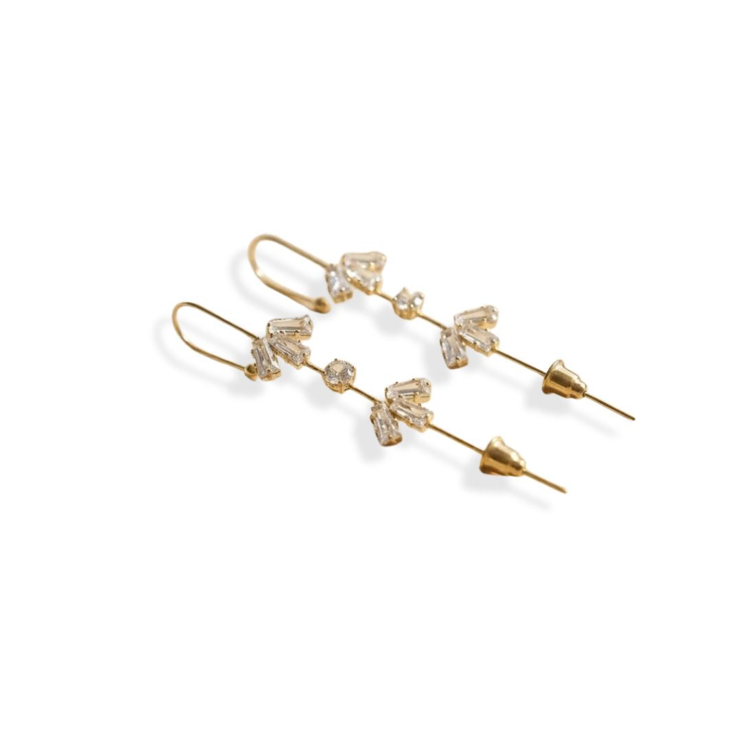 Aurelise Radiant Line Earrings